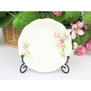 Pretty Pink Roses Floral Bouquet Small 5" Porcelain Bowl Antique Homer Laughlin